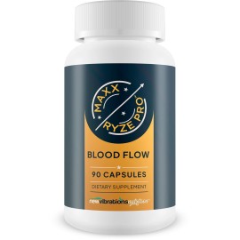 New Vibrations Nutrition Blood Flow Maxx Ryze Pro - Our Best Blood Circulation Supplement For Men