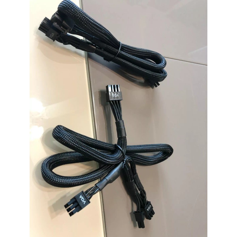 EVGA 8 PIN TO DUAL 8 pin + 6 PCIE