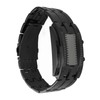 Dual Line Binary Watch Digital Blue LED Alloy Binary Fashion