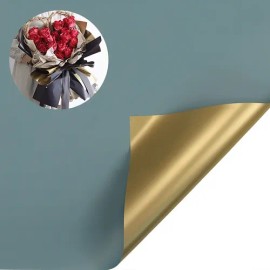 20 Hojas De Papel Coreano Para Ramos Bouquet Floral Bicolor