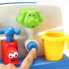 ミニ浴室玩具セット 入浴おもちゃ お風呂用 水遊び ミニ水車 蛇口 噴水 象 知育玩具