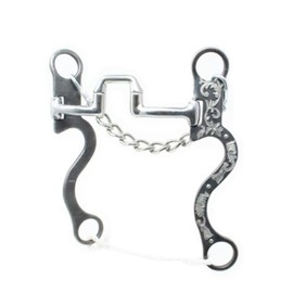 Cowboy Tack Walt Woodard Legend Collection Square Correctional Long Shank Bit