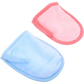 2piezas Toallitas Faciales Discos Desmaquillantes Reutilizables Toallas Desmaquillantes Paños Faciales Guantes De Limpieza Toallitas Lavables