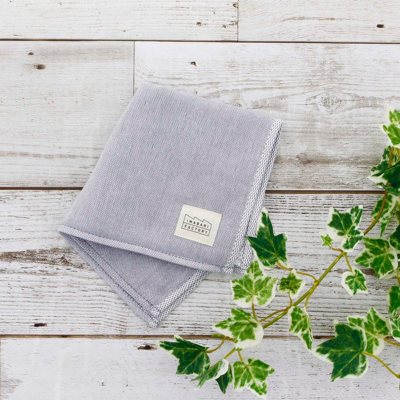 Imabari Factory Imabari Towel Handkerchief, 7days Handkerchief, Approx. 9.8 x