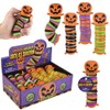 Rhode Island Novelty 5.5" Wiggle Sensory Jack O Lantern 12ct