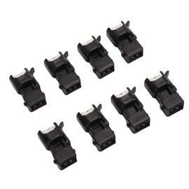 8pcs Fuel Injector Adapters Kit for LS EV to EV6 L L LSX LT1, Fuel Injector Connector Adapters for Easy Installation, Fuel Injector Adapters EV to EV6 Compatible with Various