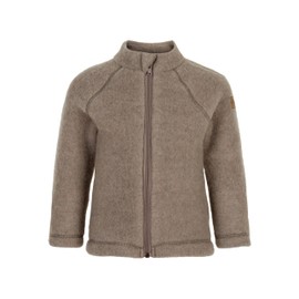 Mikk-line Walk Jacket, Oeko-Tex Standard 100, Baby Jacket with Zip for Babies and Children, 95% Wool, 100% Mulesing-Free Merino Wool, for Girls and Boys, Reversible Cuffs