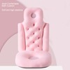 Bathtub Cushion Soft Breathable Folding Headrest Back Support Bath Pillow