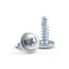 IMScrews 200pcs #8 x 1/2" Self Drilling Truss Head Screws