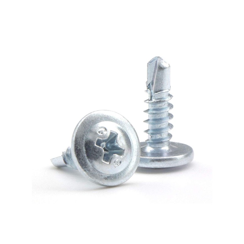IMScrews 200pcs #8 x 1/2" Self Drilling Truss Head Screws