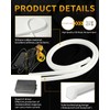 Qasim Sequential LED Strips APP Bluetooth Control RGB Multi Color