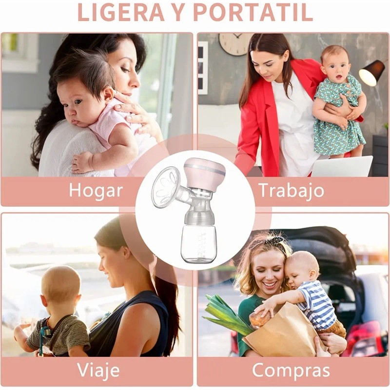 Extractor De Leche Materna Tira Leche Electrico Inalambrico