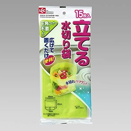 LEC Lec Standing Drainer Bags, Pack of 15 (Freestanding, Disposable, No Triangle Corner Required)