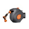 Giraffe Tools BW35 Retractable Garden Hose Reel | Wall-Mounted, Automatic