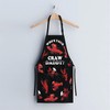 BDPWSS Crawfish Apron With Pockets Crawfish Lover Gift Crawfish Boil