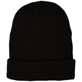 Clique Men's Hubert Beanie Knitted Hat, Black (Black)