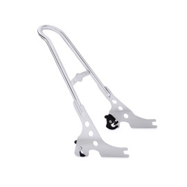 Chrome One Piece Detachable Passenger Sissy Bar Backrest & Pad for Harley Davidson Sportster Bobber Like XL1200 XL883 XL 1200 883 Seventy Two Custom Iron Low SuperLow 2004-2024 ref 52300040A 52631-07