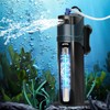 Dozont Aquarium Filter U-V for 20-75 Gallon, 200GPH Fish Filter