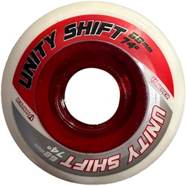 HYPER Unity Shift 68 mm/74a Set of 4 Wheels White/Red