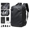 Cusangel vacuum backpack travel with pump compression,18in vac travel 45L