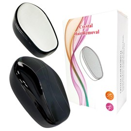 MmmLuciopr Hair Removal Stone, Exfoliating Hair Gum, Nano Crystal Hair Remover for Women and Men,Painless Nano Reusable Epilator Silky Smooth Skin Quickly.(B)