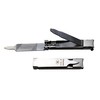HK-Manicure Nail Clippers, 6 cm, flach, Stainless Steel, with Leather