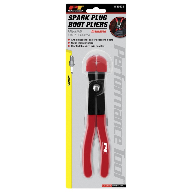 Performance Tool W80532 Angled Nose Spark Plug Boot Pliers with