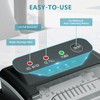 EUHOMY Countertop Ice Maker Machine with Handle, 26lbs Per Day,
