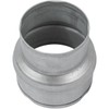 4" to 3" Inch Galvanized Steel Round Duct Reducer -