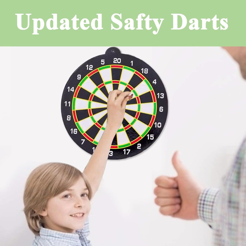 20 Pcs Dart Boards, Darts Board Set, Portable Darts Replacement