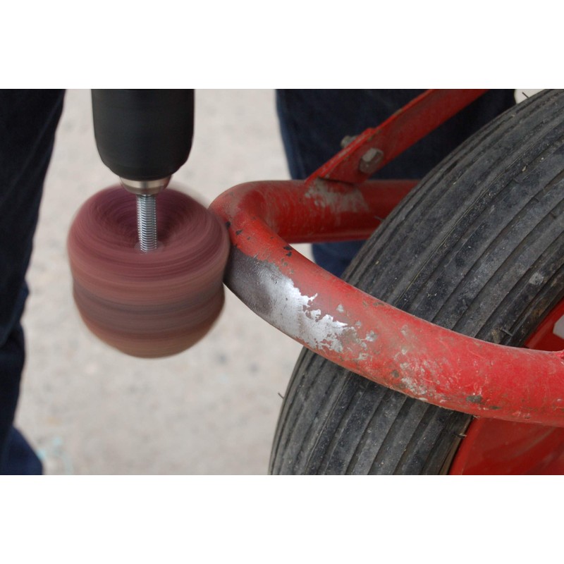 Sanding Ball / Sanding Ball Made of Abrasive Fleece Diameter