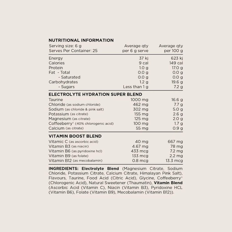 Switch Nutrition Hydrate 20 Sachets Mango Passionfruit