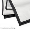 FOSHIO 4 Pack Car Door Panels Waterproof Cover Protection Window