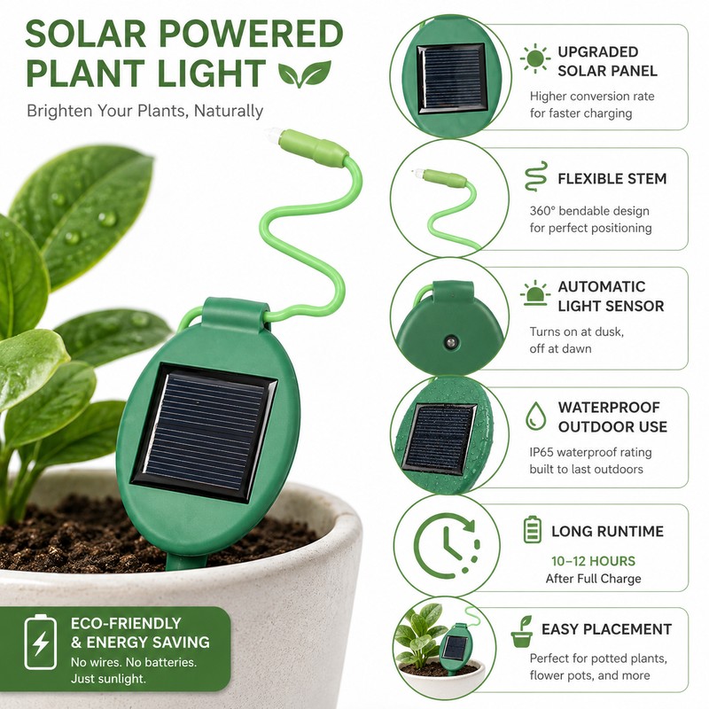 Solar Garden Lights for Outdoor Décor – 2 Pack Firefly