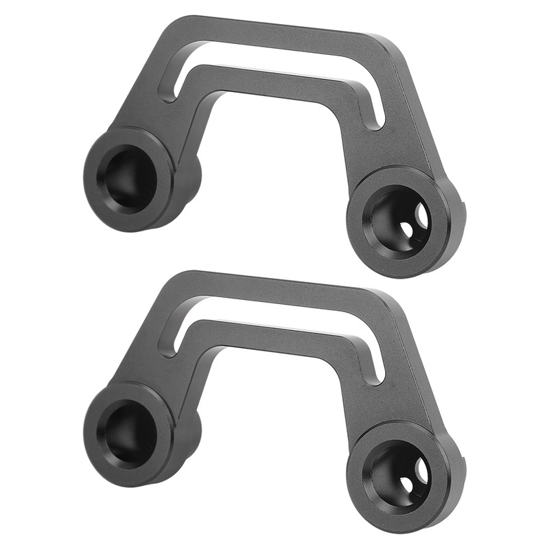 Pair A Pillar Windshield Light Mounting Bracket Replacement for Jeep
