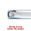 Staples Heavy Duty 1/2" 3-Ring Flexible Poly Binders, Blue (ST62610)