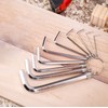 zgperyue Allen Wrench Hex Key Set -Set Sizes 1.5-6mm -