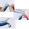50pcs Quick Change Fishing Clips,50pcs Stainless Steel Carp Fishing Power