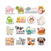 Kanayu 16 Pcs Funny Cute Magnets Adult Fridge Magnets Animal