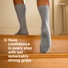 Gripjoy Socks with Grippers for Women & Men, 3-Pack Casual