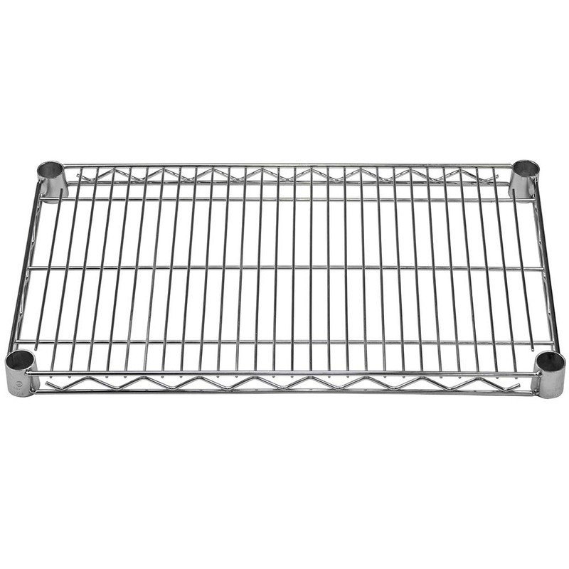 Shelving Inc. 14" d x 24" w Chrome Wire Shelving
