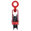 KATSU Tools Gin Wheel 125mm with Swivel Eyebolt Scaffolding Pulley