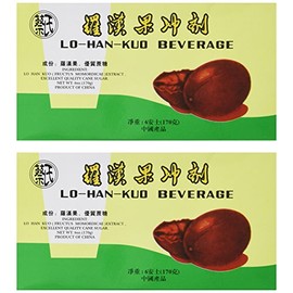 2 DOZEN (24 CUBES) LO HAN KUO BEVERAGE 6 OZ