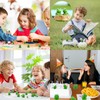 Vexquivera 50 Piece Mini Resin Frog Statues Tiny Frogs Mini