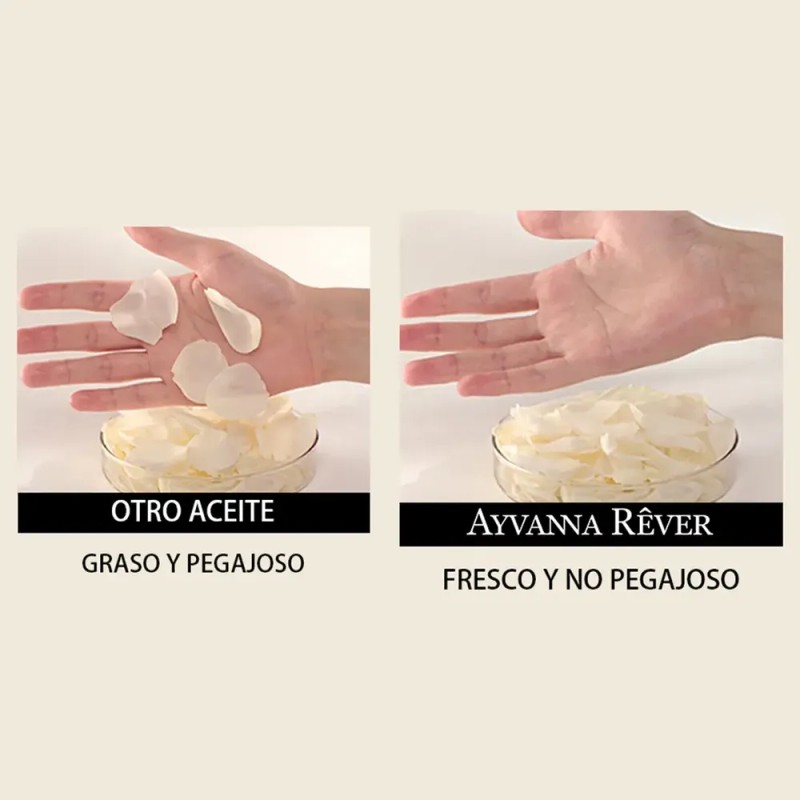 Ayvanna Rêver Shampoo Aceite Capilar Para Mejora Las Puntas Secas