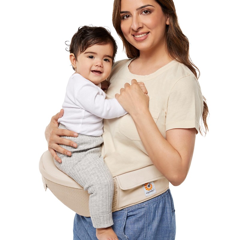 Ergobaby Alta Hip Seat All-Position Breathable Mesh Hip Seat &