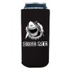 Bite Me Shark 16 oz. Can Coolie (Black, 1)