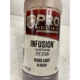 Infusion Acetone Concrete  Dye Stain Vegas Light 41.105011 74 G 2.61 Oz