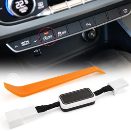 YIBEICO Auto Start Stop Eliminator for 2020-2024 Toyota Highlander, 2022-2024 Tundra TDA3, 2023-2024 GR Corolla, Autostop A-Off Delete Device Harness Waterproof Automatic Stop Start Delete Cable