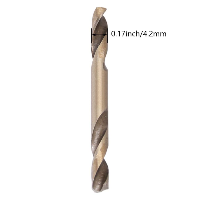 Utoolmart 4.2mm Double End Drill Bit HSS Cobalt M35 Full